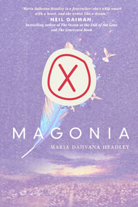 Magonia_greyed out book cover of Magonia with a red x